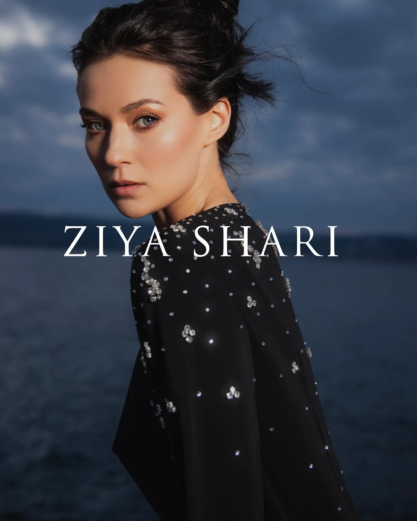 Magazine hairstyle in Nice by Khrysty Burych, hairstylist Côte d'Azur