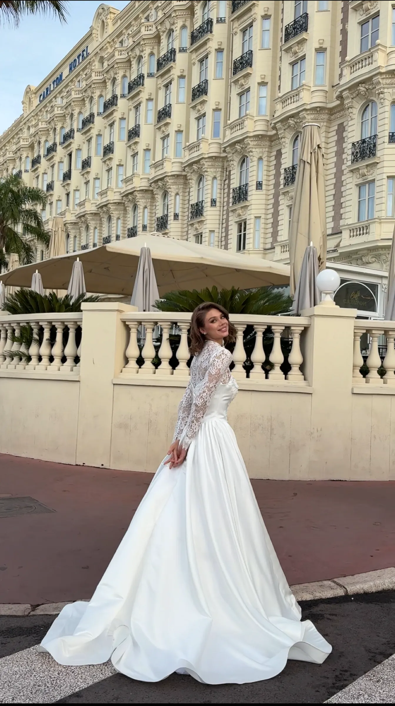 Bridal makeup in Cannes by Khrysty Burych, hairstylist Côte d'Azur