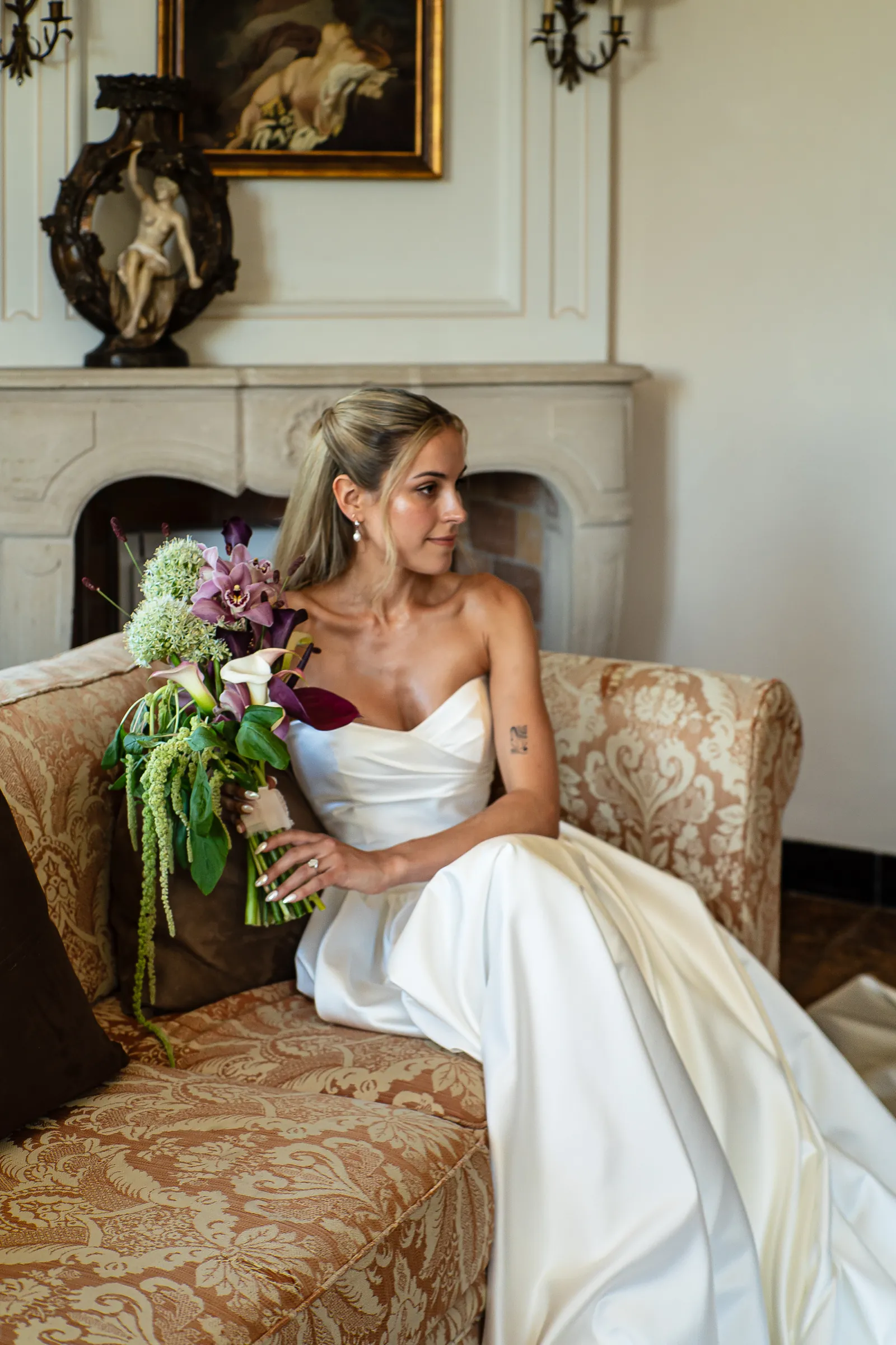 Wedding look in Riviera by Khrysty Burych, hairstylist Côte d'Azur